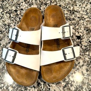 White Birkenstocks